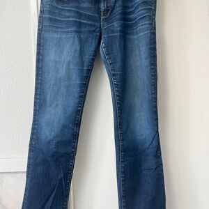 DRIFTWOOD Dark Blue Straight Leg Jeans